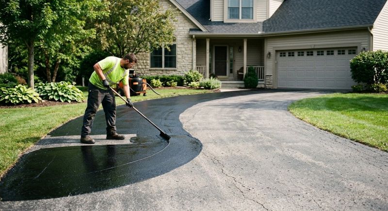 Residential Driveway Sealcoating in Fort Myers, FL