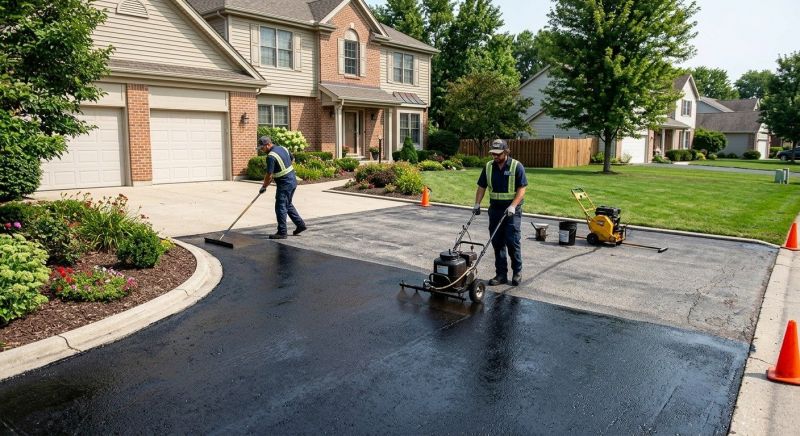 Asphalt Driveway Sealing in Denver, CO