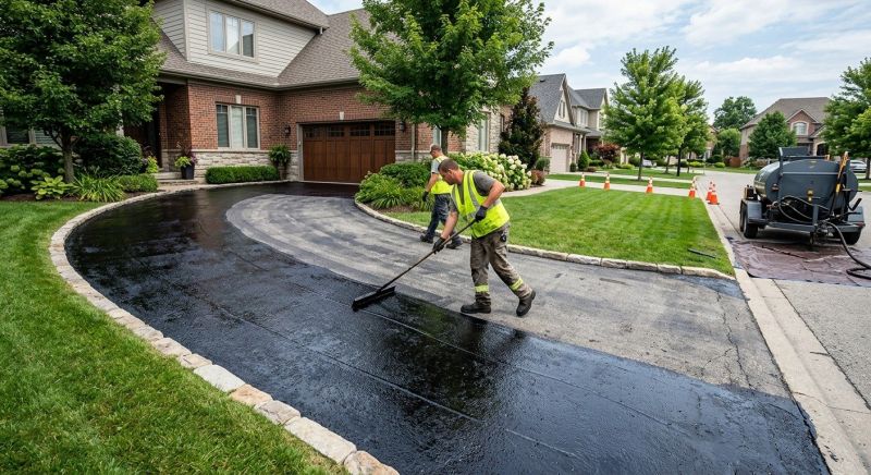 Asphalt Sealcoating in Grand Rapids, MI