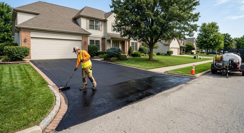 Asphalt Sealcoating in Grand Rapids, MI